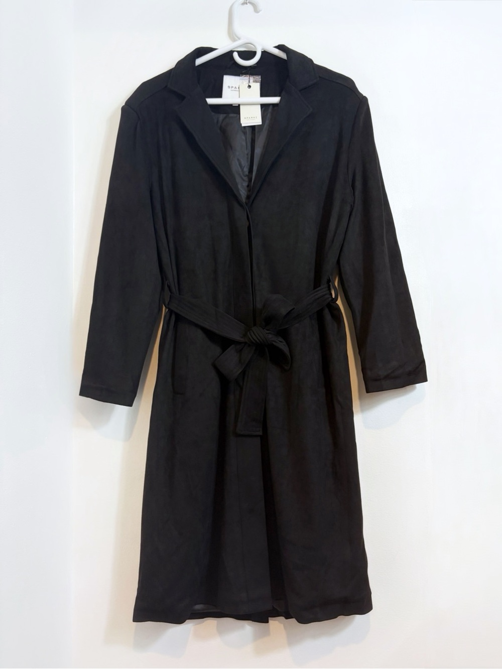 Anthropologie Sparkz Copenhagen Belted Taima Coat Trench Style